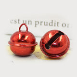 2pcs Colourful Bells. 22x18mm DIY christmas craft jingle. Big bells for DIY bracelet anklets pet necklace identification