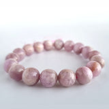Kunzite bracelet collection. Genuine natural and unheated gemstone with Certificate of Authenticity