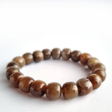 Hetian Jade apple-beads bracelet collection. Genuine natural and unheated gemstone with Certificate of Authenticity