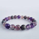 Auralite23 crystal bracelet collection. Genuine natural and unheated gemstone with Certificate of Authenticity