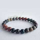 Alashan Agate bracelet collection. Genuine natural and unheated gemstone with Certificate of Authenticity