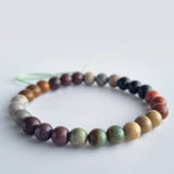 Alashan Agate bracelet collection. Genuine natural and unheated gemstone with Certificate of Authenticity