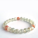 Sunstone crystal bracelet collection. Genuine natural and unheated gemstone with Certificate of Authenticity