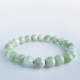 Serpentine crystal bracelet collection. Genuine natural and unheated gemstone with Certificate of Authenticity