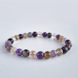 Auralite23 crystal bracelet collection. Genuine natural and unheated gemstone with Certificate of Authenticity