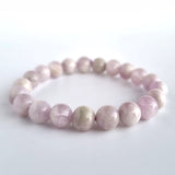 Kunzite bracelet collection. Genuine natural and unheated gemstone with Certificate of Authenticity