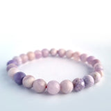 Fluorite crystal bracelet. Genuine natural and unheated gemstone with Certificate of Authenticity