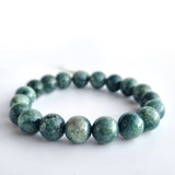 Agate Moss crystal bracelet collection. Genuine natural and unheated gemstone with Certificate of Authenticity