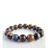 Pietersite crystal bracelet collection. Genuine natural and unheated gemstone with Certificate of Authenticity