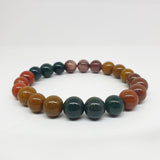 Alashan Agate bracelet collection. Genuine natural and unheated gemstone with Certificate of Authenticity