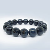 Blue Tiger-eye crystal bracelet collection. Genuine natural and unheated gemstone with Certificate of Authenticity