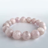 Kunzite bracelet collection. Genuine natural and unheated gemstone with Certificate of Authenticity