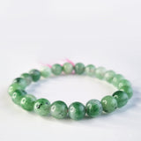 Ruby Zoisite crystal bracelet collection. Genuine natural and unheated gemstone with Certificate of Authenticity