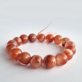 Red Rabbit Hair Quartz crystal bracelet collection. Genuine natural and unheated gemstone with Cert of Authenticity