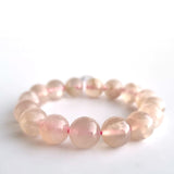 Sakura Agate crystal bracelet collection. Genuine natural and unheated gemstone with Certificate of Authenticity