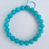 Amazonite crystal bracelet. Genuine natural and unheated gemstone with Certificate of Authenticity