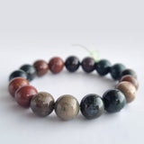 Alashan Agate bracelet collection. Genuine natural and unheated gemstone with Certificate of Authenticity