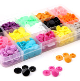 Snap Buttons Sets with Press Tools by SOL Home ® (DIY)