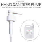 Hand Pump for SOL Home 5L Hand Sanitizer Gel. Snaps into place and use. Minimise wastage By SOL Home (DIY)
