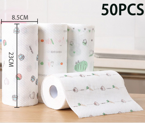 Washable Reusable Kitchen Towels 50pcs