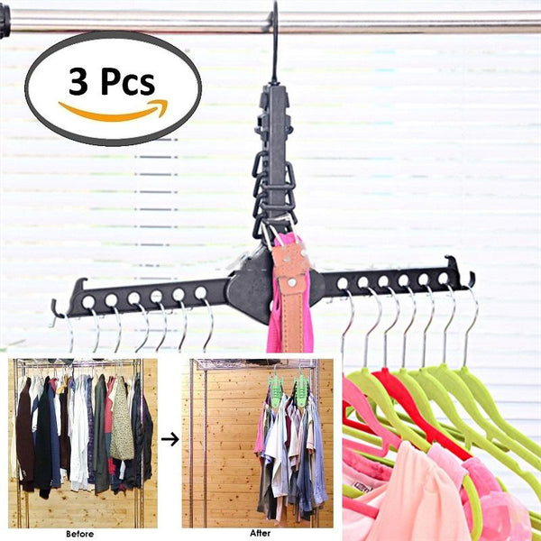 Magic Clothes Hanger by SOL Home ® (Wardrobe Solutions)