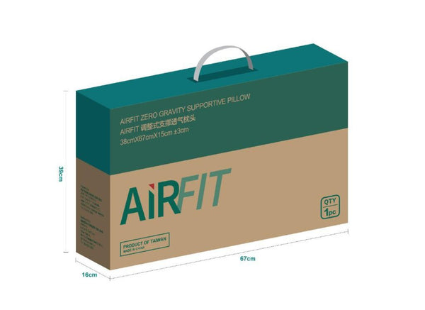【AIRFit】Adjustable Supportive Washable Pillow 调整式支撑水洗透气枕头