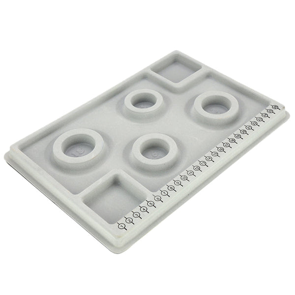 DIY Jewelry Bracelet Necklace Making Organiser Tray DIY Craft Tool Flocked Bead Board By SOL Home ® (DIY)
