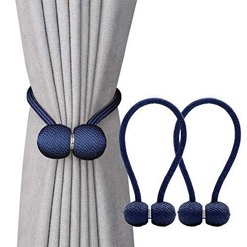 SOL HOME® 2pcs Magnetic Curtain Tie Back 47cm x 2pcs / Window Curtain Rope / Window Curtain Tiebacks Tie Backs by SOL Home ® (Curtains and Accessories)