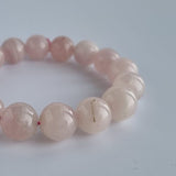 Rose Quartz Bracelet Collection #1. 100% genuine natural gemstone jewellery with Certificate of Authenticity by SOL Home ® (Feng Shui)