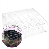 Lipstick Holder for 24 lipsticks and Cosmetic Storage Rack Organizer / Makeup Tools / Lipstick Organizers By SOL Home ® (Storage) (Health and Beauty)