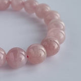 Rose Quartz Bracelet Collection #1. 100% genuine natural gemstone jewellery with Certificate of Authenticity by SOL Home ® (Feng Shui)