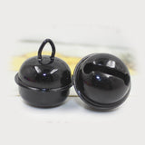 2pcs Colourful Bells. 22x18mm DIY christmas craft jingle. Big bells for DIY bracelet anklets pet necklace identification