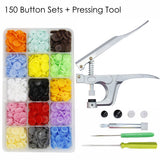 Snap Buttons Sets with Press Tools by SOL Home ® (DIY)