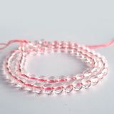 Rose Quartz Bracelet Collection #5. 100% genuine natural gemstone jewellery with Certificate of Authenticity by SOL Home ® (Feng Shui)