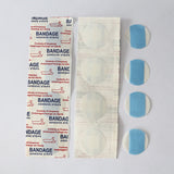 Sterile PU Waterproof Membrane Adhesive bandages Band Aid round - 26mm diameter x 50pcs by SOL Home ® (Medical Supplies)