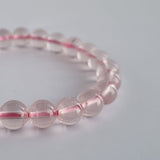 Rose Quartz Bracelet Collection #3. 100% genuine natural gemstone jewellery with Certificate of Authenticity by SOL Home ® (Feng Shui)