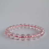 Rose Quartz Bracelet Collection #3. 100% genuine natural gemstone jewellery with Certificate of Authenticity by SOL Home ® (Feng Shui)