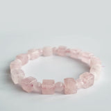 Rose Quartz Bracelet Collection #4. 100% genuine natural gemstone jewellery with Certificate of Authenticity by SOL Home ® (Feng Shui)