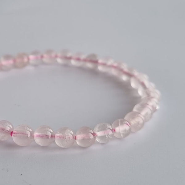 Rose Quartz Bracelet Collection #2. 100% genuine natural gemstone jewellery with Certificate of Authenticity by SOL Home ® (Feng Shui)