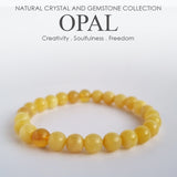 [NEW]Opal crystal series. 100% Natural Crystal Gemstone with Certificate of Authenticity By SOL Home ® (Feng Shui)
