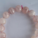 Rose Quartz Bracelet Collection #1. 100% genuine natural gemstone jewellery with Certificate of Authenticity by SOL Home ® (Feng Shui)