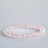 Rose Quartz Bracelet Collection #2. 100% genuine natural gemstone jewellery with Certificate of Authenticity by SOL Home ® (Feng Shui)