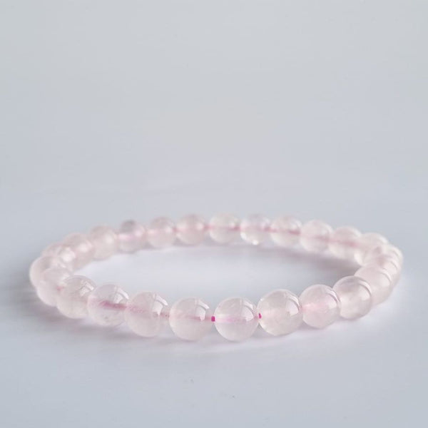 Rose Quartz Bracelet Collection #2. 100% genuine natural gemstone jewellery with Certificate of Authenticity by SOL Home ® (Feng Shui)