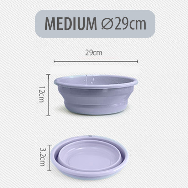 Portable Foldable Basin - Save Space with Collapsible function/ Laundry by SOL Home ® (Storage) (Kitchen) (Home and Living)