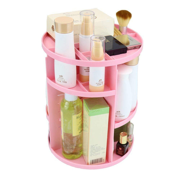 SOL HOME ® Rotating Makeup Organizer For Bathroom  Bedroom  Kitchen Storage  By SOL Home ® (Health and Beauty) (Home and Living)