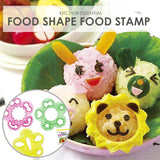 Animal Fun Shape Food Stamp / Stamp Mold Cutter / Set of 3pcs . Buy 1 Get 1 Free. by SOL Home ® (Kitchen)