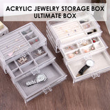 Acrylic Jewelry Storage Box-Ultimate Box By SOL Home ® (Storage) (Health and Beauty)
