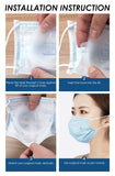 5pcs Adult 3D Mask Bracket For Surgical Mask Anti Humid, Enhance Breathing prevent suffocation, prevent pimples & skin irritation & glasses from fogging up Washable & Reusable by SOL Home ® (Health and Beauty)