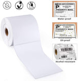 Perforated Thermal Label paper roll waybills 100x150mm suitable for all eCommerce couriers 350 or 500pcs per roll By SOL Home ® (Ecommerce Supplies)