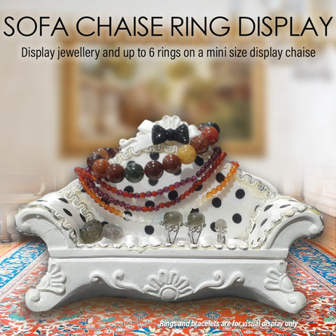 Sofa Chaise Ring Jewelry Holder Display By SOL Home ® (Storage) (Health and Beauty)